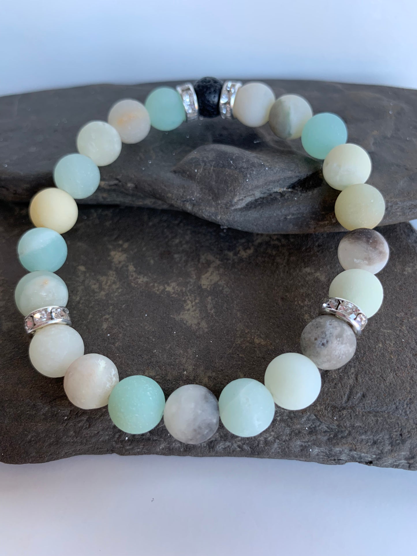 Amazonite Genuine Crystal Energy Bracelet