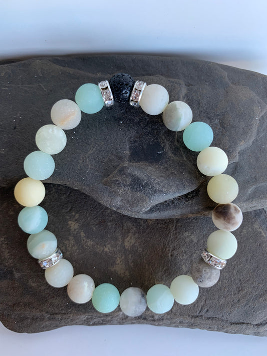 Amazonite Genuine Crystal Energy Bracelet