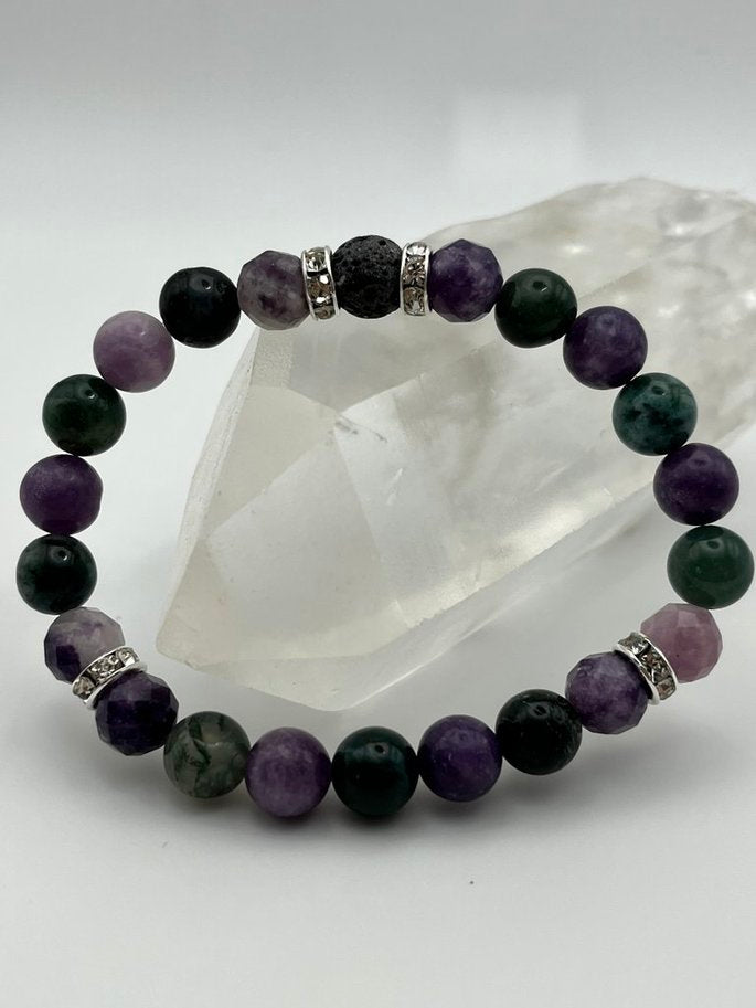 Depression Support Genuine Crystal Energy Bracelet