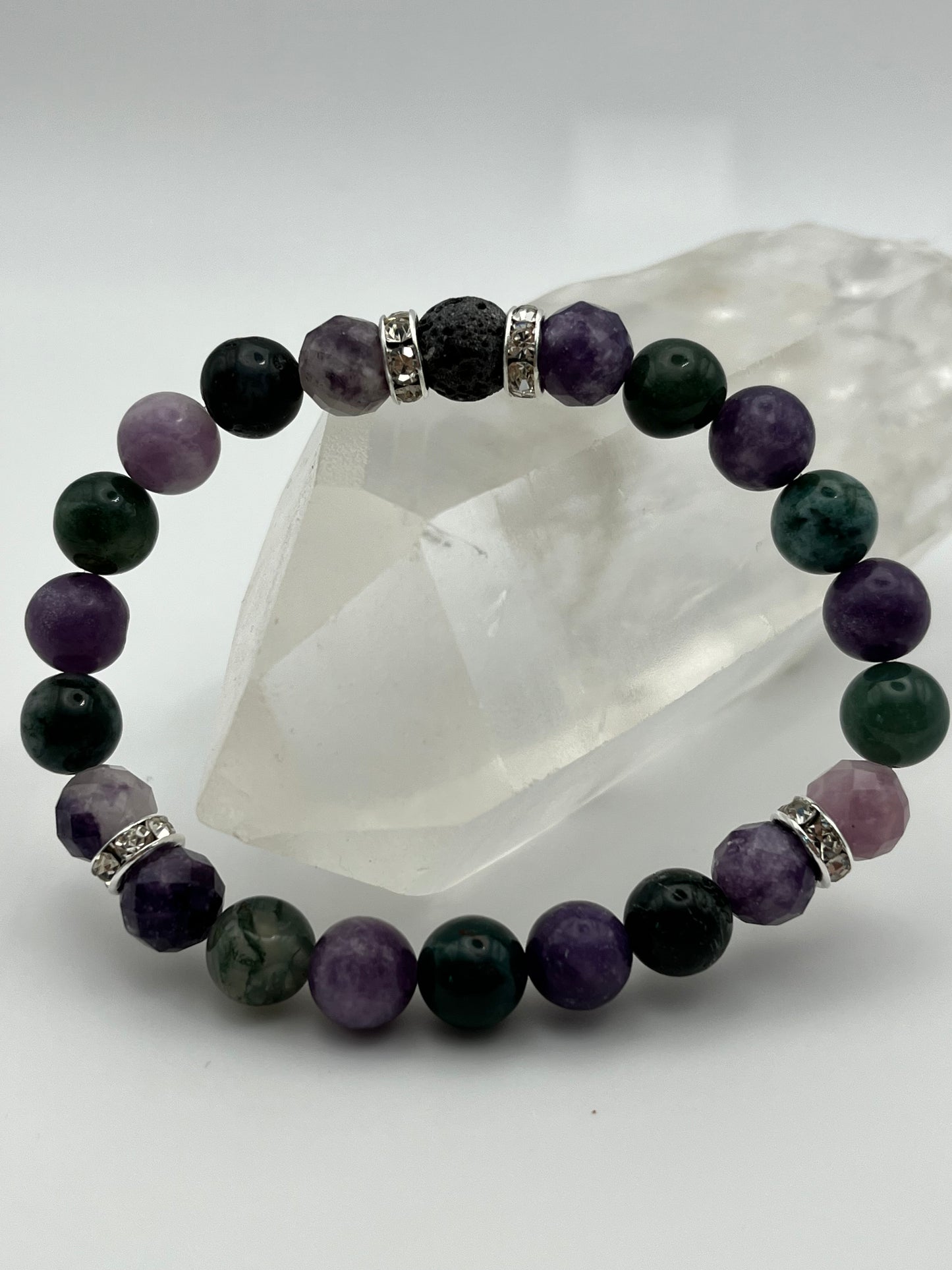 Depression Support Genuine Crystal Energy Bracelet