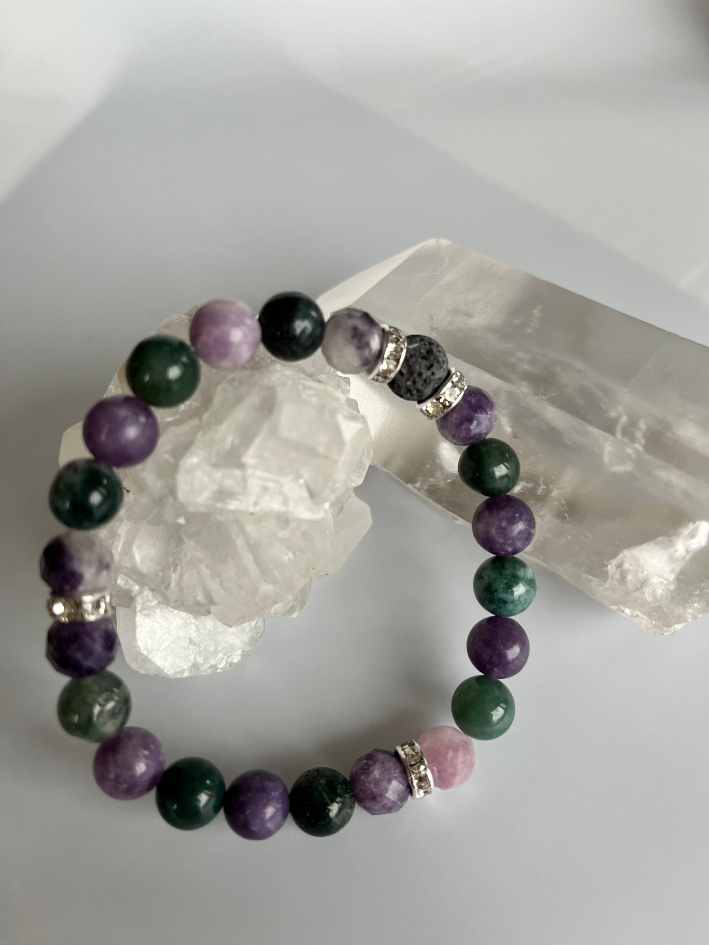 Depression Support Genuine Crystal Energy Bracelet