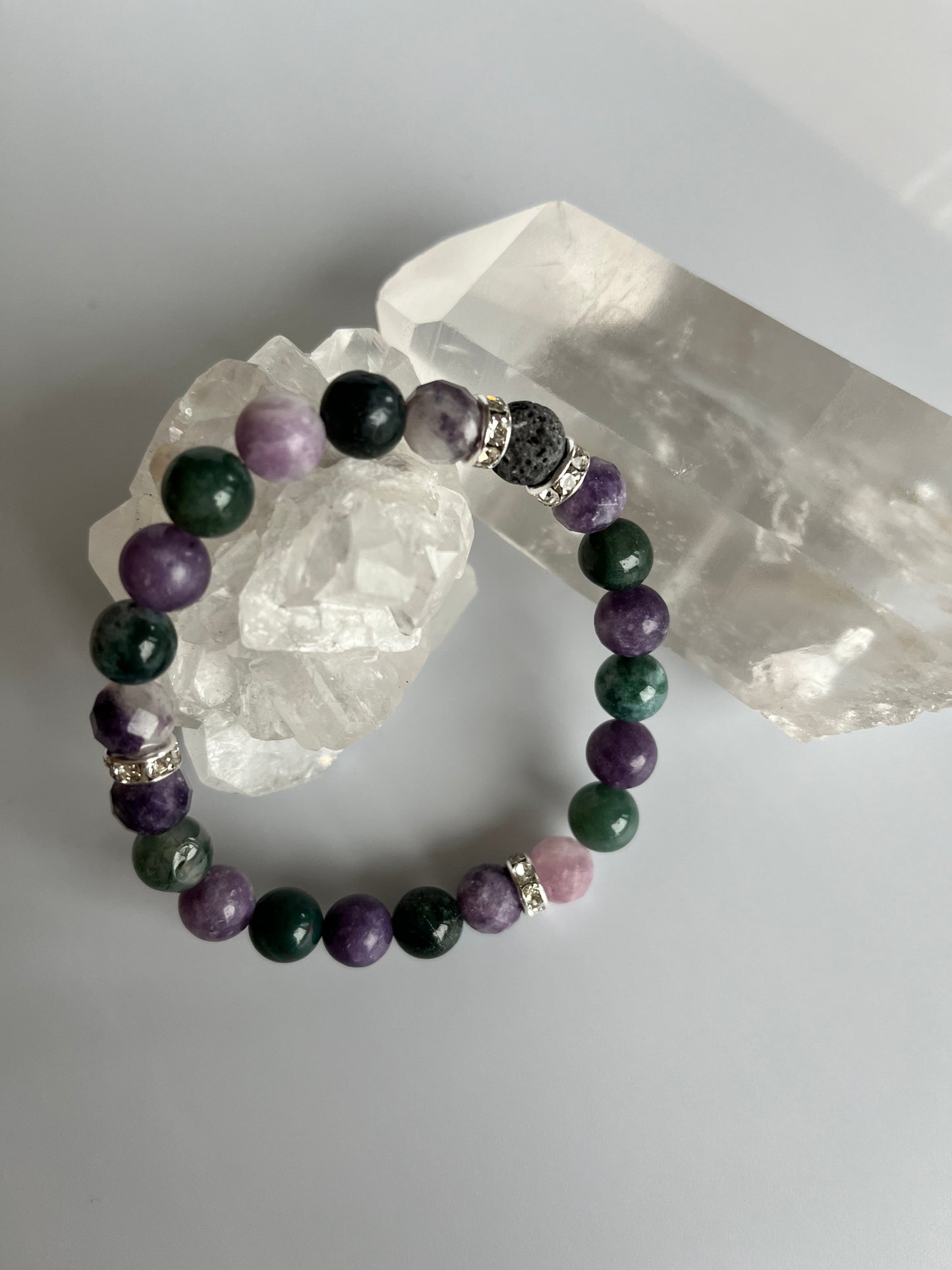 Depression Support Genuine Crystal Energy Bracelet