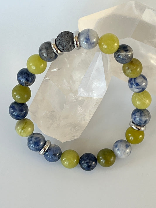 Metabolism Support Genuine Crystal Energy Bracelet