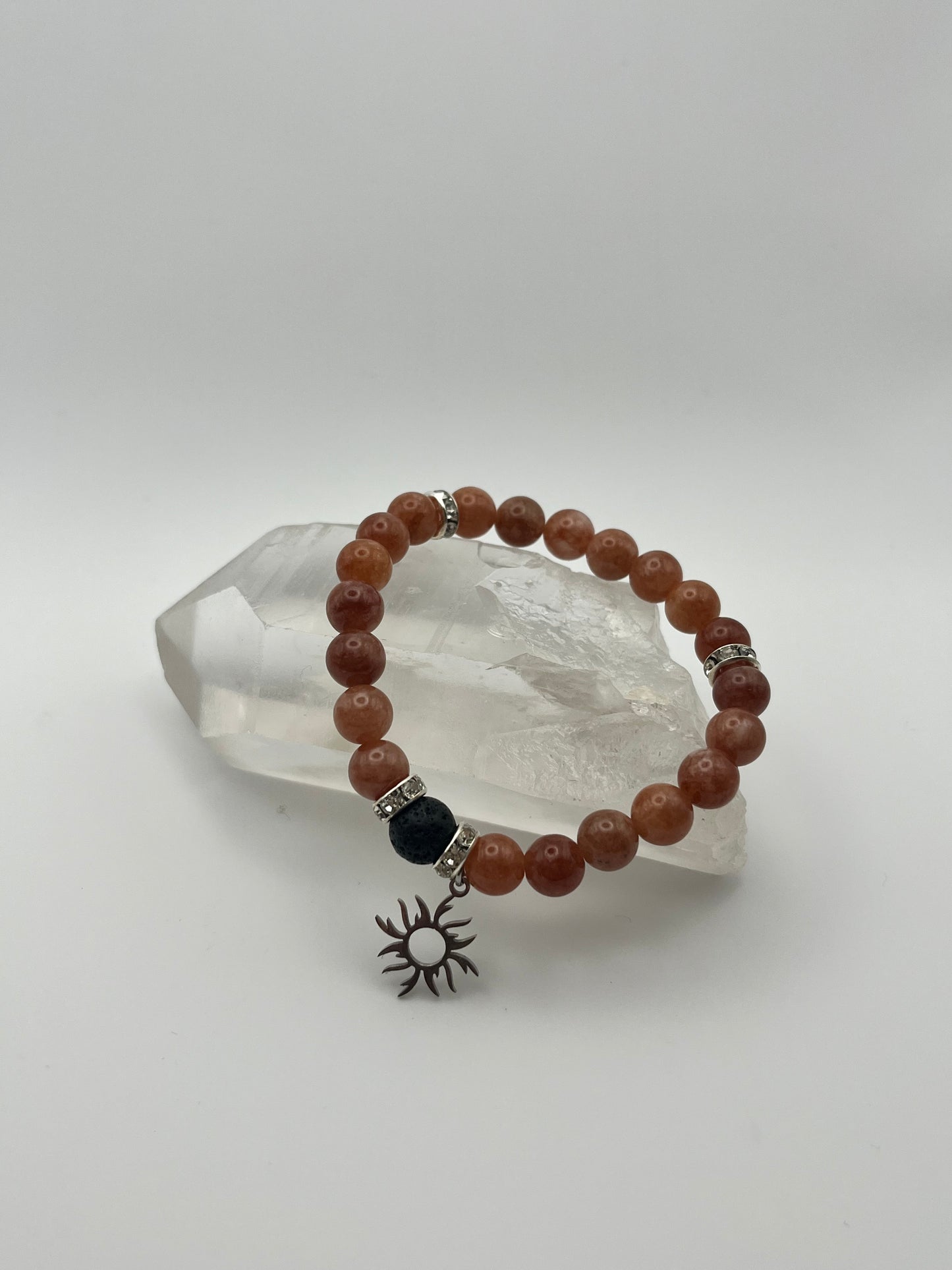 Sunstone Genuine Crystal Energy Bracelet