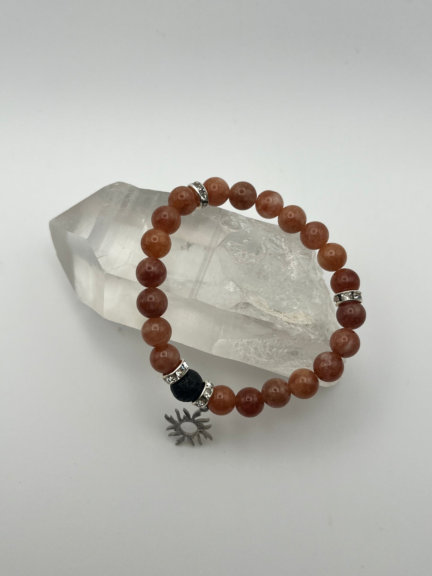 Sunstone Genuine Crystal Energy Bracelet