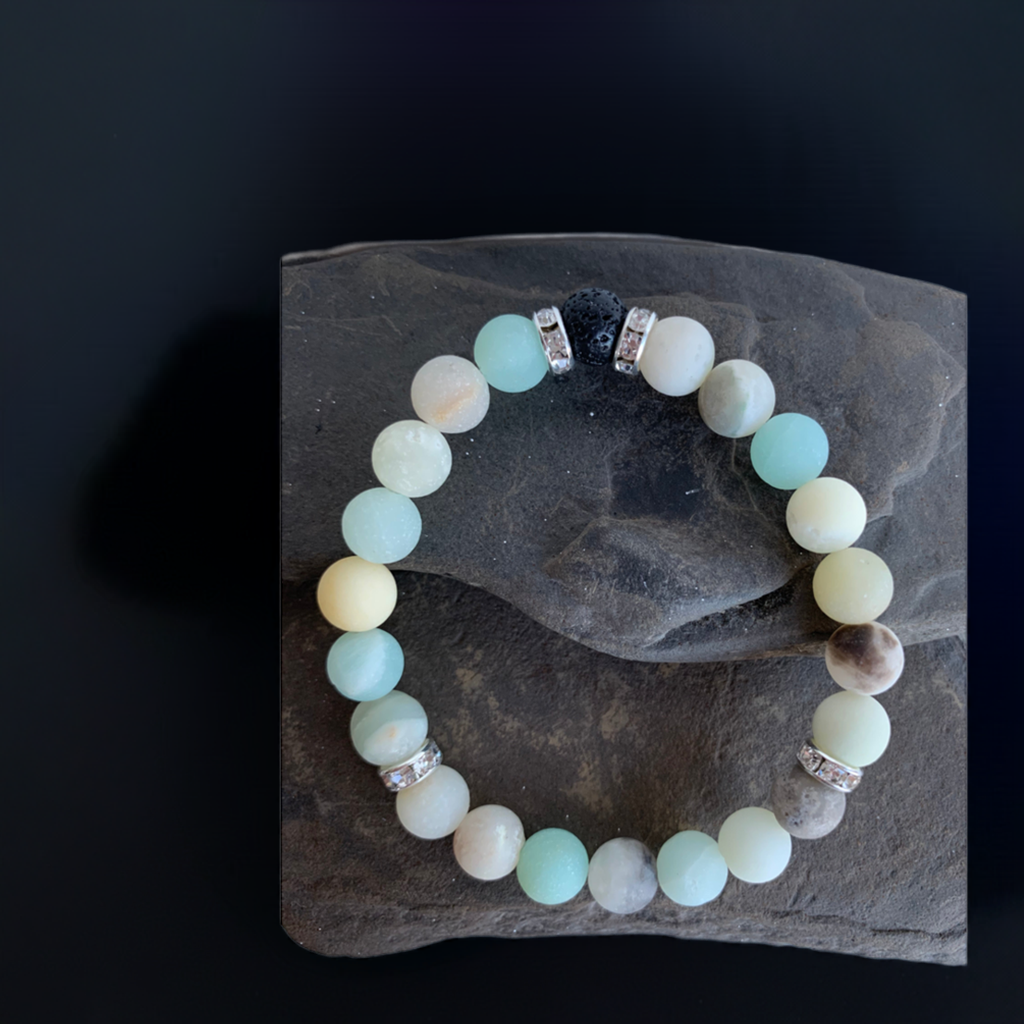 Amazonite Genuine Crystal Energy Bracelet