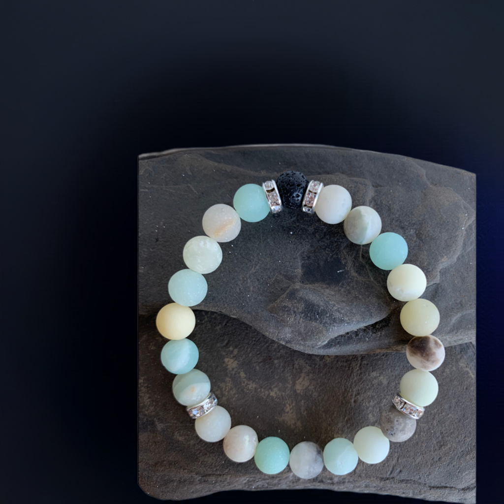 Amazonite Genuine Crystal Energy Bracelet