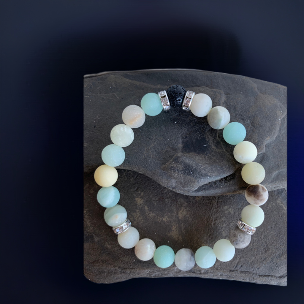 Amazonite Genuine Crystal Energy Bracelet