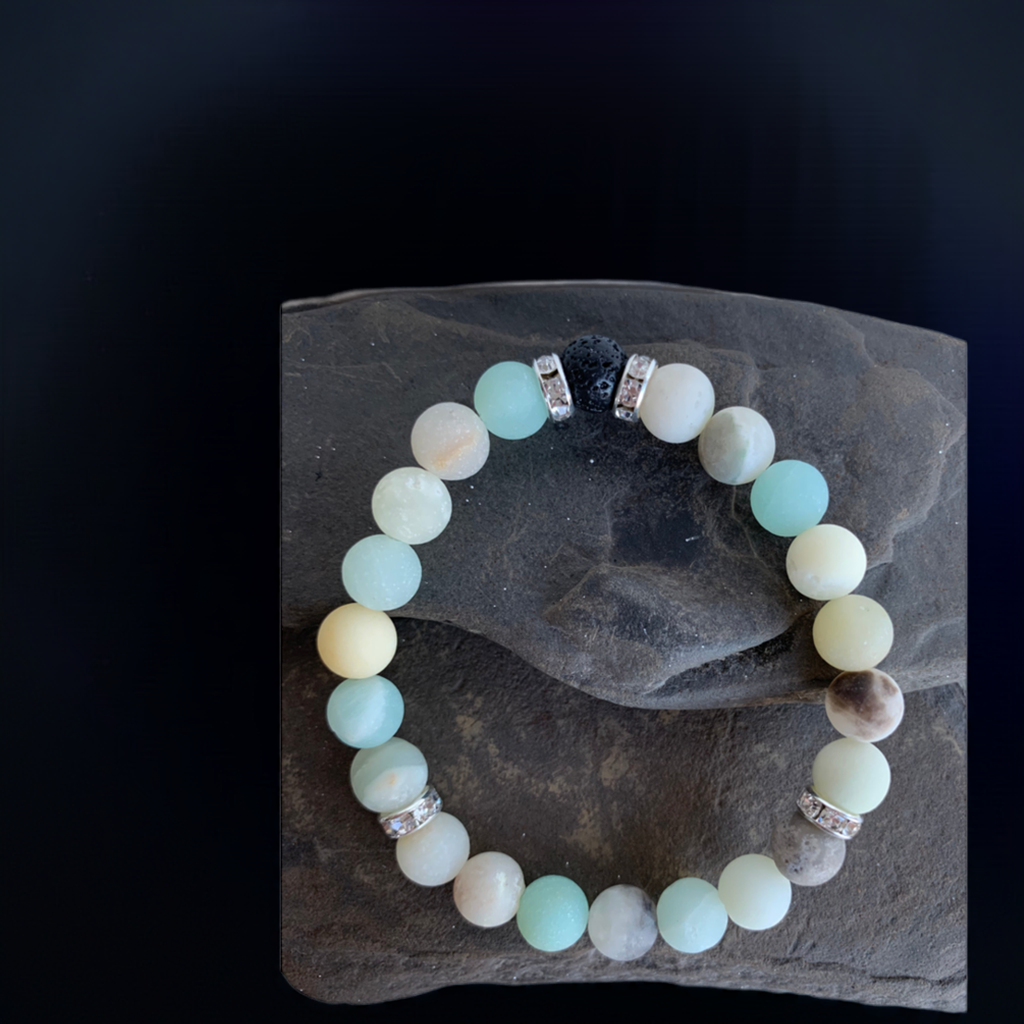 Amazonite Genuine Crystal Energy Bracelet